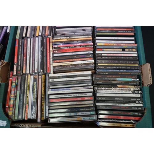 348 - CDs - Around 250 CDs spanning the decades and genres to include Norah Jones, Bjork, Jimi Hendrix, Fl... 