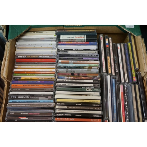 349 - CDs - Around 270 CDs spanning the decades and genres to include The Beatles, Blondie, The Band, Leon... 