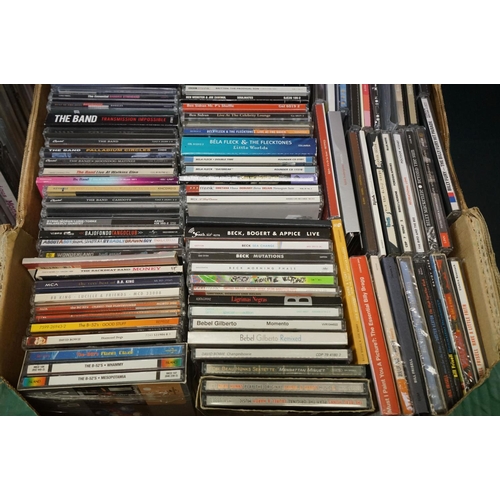 349 - CDs - Around 270 CDs spanning the decades and genres to include The Beatles, Blondie, The Band, Leon... 