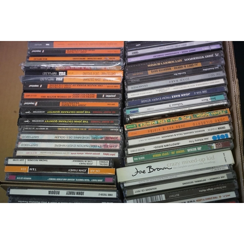 350 - CDs - Over 200 CDs spanning the decades and genres to include Jackson Browne, The Jam, John Coltrane... 