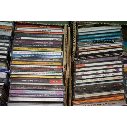 351 - CDs - Over 260 CDs spanning the decades and genres to include JThe Beatles, Bob Dylan, Aimee Mann, o... 