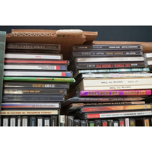 351 - CDs - Over 260 CDs spanning the decades and genres to include JThe Beatles, Bob Dylan, Aimee Mann, o... 