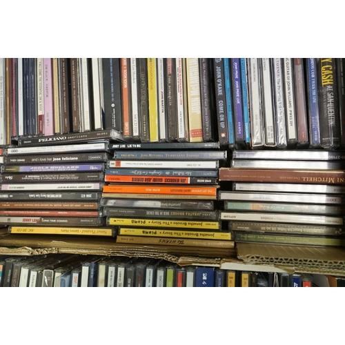 352 - CDs - Around 250 CDs featuring Rock, Pop, Country etc featuring Eric Clapton, Emmylou Harris, Elton ... 