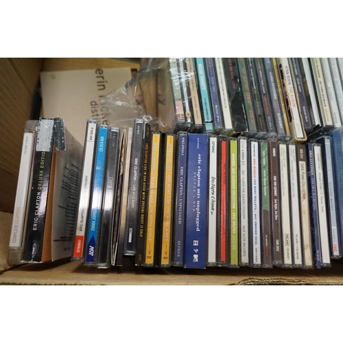 352 - CDs - Around 250 CDs featuring Rock, Pop, Country etc featuring Eric Clapton, Emmylou Harris, Elton ... 