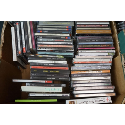 353 - CDs - Around 150 CDs spanning the decades and genres to include UB40, Undertones, Tori Amos, Tom Wai... 