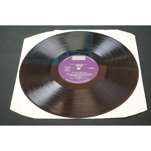 378 - Vinyl & Autograph - Roy Orbison Cry Softly Lonely One (London SHU 8357), purple & silver boxed Londo... 