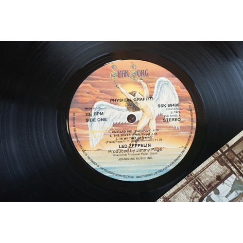 379 - Vinyl - Led Zeppelin Physical Graffiti SSK 89400.  Matrices A1 B5 C1 D1, Made In UK at 9 O'Clock to ... 