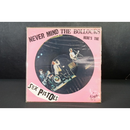 380 - Vinyl - 3 Sex Pistols LP's to include The Great Rock N Roll Swindle (VD 2510) paper insert, gatefold... 