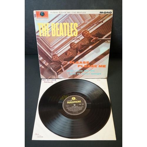 384 - Vinyl - The Beatles & Related - 8 LP's plus box set to include Please Please Me (PMC 1202) fifth pre... 