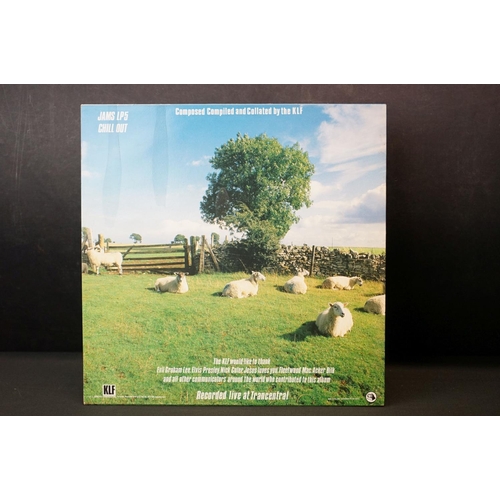 385 - Vinyl - The KLF Chill Out on KLF Communications – JAMS LP5.  Sleeve has a form of residue on front a... 