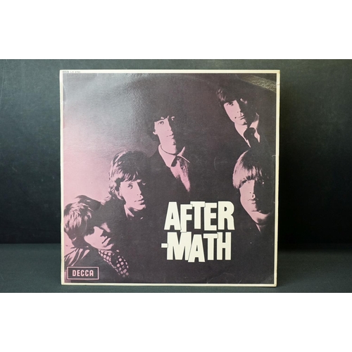 386 - Vinyl - Rolling Stones Aftermath on Decca LK 4786 mono unboxed red Decca label.  Matrices -6B / -6A ... 