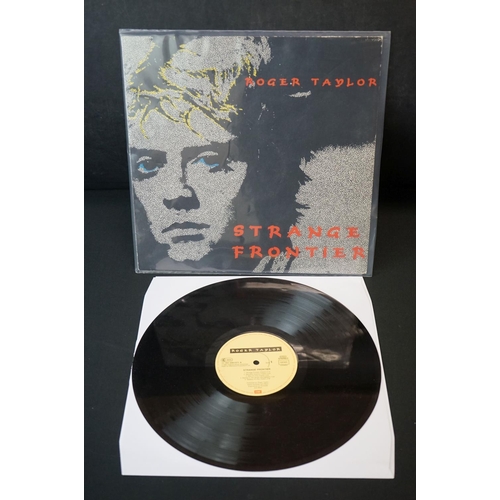 398 - Vinyl - Roger Taylor / The Cross 3 LP's to include Strange Frontier (EMI IC 064 2401371) German pres... 