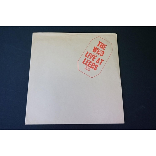 403 - Vinyl - 3 The Who LP's to include My Generation (LAT 8616) Sleeve G- Vinyl Vg+, Live At Leeds (Track... 