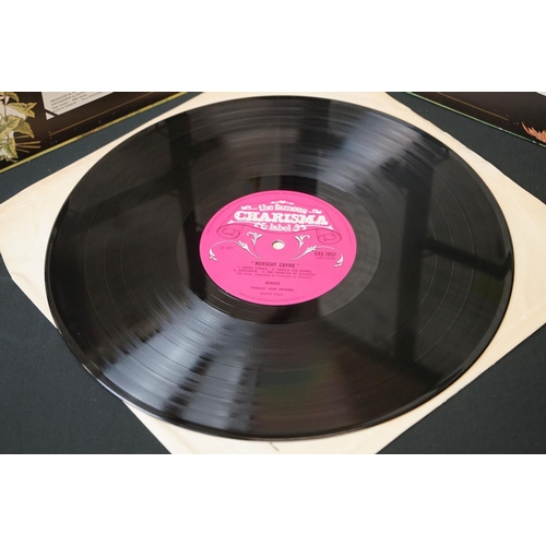 408 - Vinyl - 2 Genesis LP's to include Trespass (CAS 1020) pink scroll label, gatefold sleeve with lyric ... 