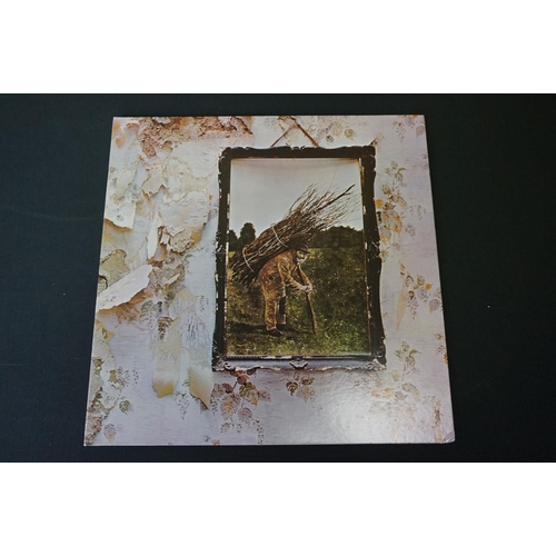 410 - Vinyl - 4 Led Zeppelin LP's to include Two (588198) plum Atlantic label, name to label both sides, T... 