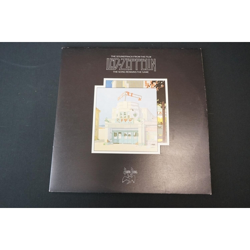 410 - Vinyl - 4 Led Zeppelin LP's to include Two (588198) plum Atlantic label, name to label both sides, T... 