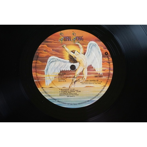 410 - Vinyl - 4 Led Zeppelin LP's to include Two (588198) plum Atlantic label, name to label both sides, T... 