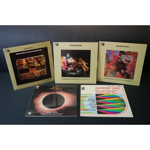 415 - Vinyl - 5 Quadraphonic Recordings LP's to include on Columbia Santana Abraxas (CG 30130), Self Title... 