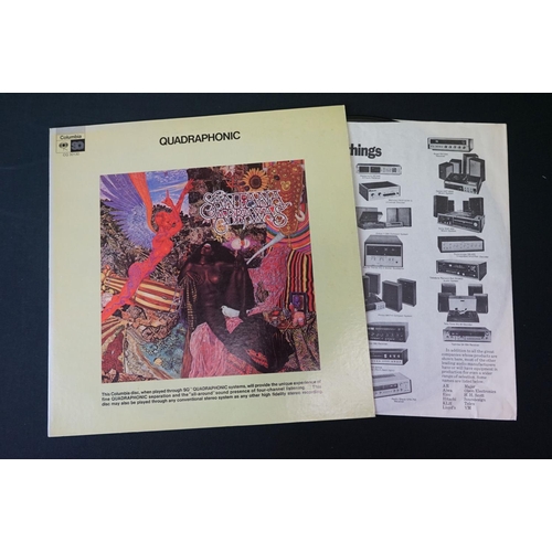 415 - Vinyl - 5 Quadraphonic Recordings LP's to include on Columbia Santana Abraxas (CG 30130), Self Title... 