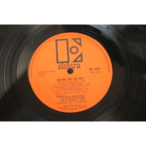 435 - Vinyl - The Doors 2 LP's to include Waiting For The Sun (EKL 4024) mono, orange label with black let... 