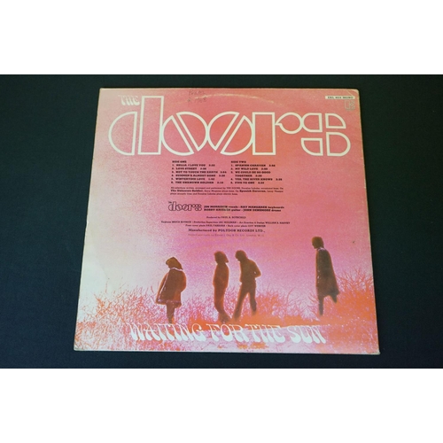 435 - Vinyl - The Doors 2 LP's to include Waiting For The Sun (EKL 4024) mono, orange label with black let... 