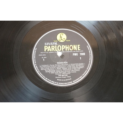 444 - Vinyl - 3 The Beatles LP's to include 2 copies of Rubber Soul (PMC 1267) both with The Gramophone Co... 