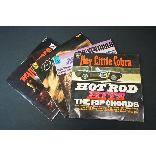 455 - Vinyl - 14 60/70s American West Coast 'surfing' LPs to include Surfaris Play on Brunswick STA8561, 9... 