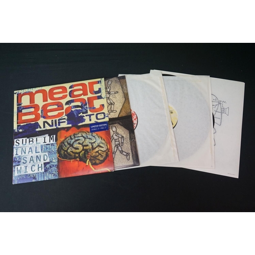 458 - Vinyl - Meat Beat Manifesto ltd edn 2LP & 12