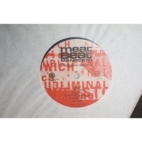 458 - Vinyl - Meat Beat Manifesto ltd edn 2LP & 12