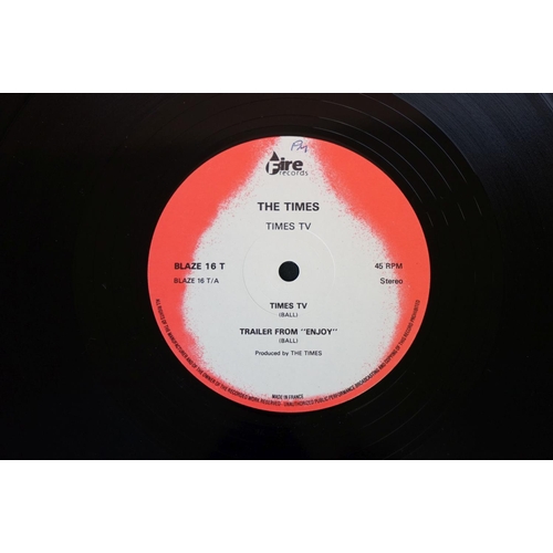 459 - Vinyl - The Times - Two 12