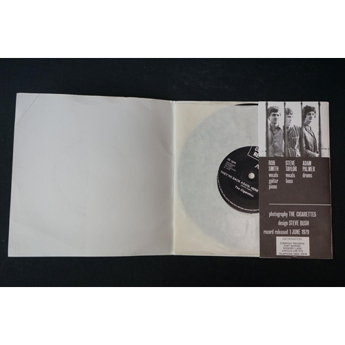 463 - Vinyl -  Punk -.The Cigarettes They're Back Again Here They Come on Company Records CIGCO008, stereo... 