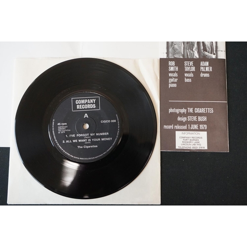 463 - Vinyl -  Punk -.The Cigarettes They're Back Again Here They Come on Company Records CIGCO008, stereo... 