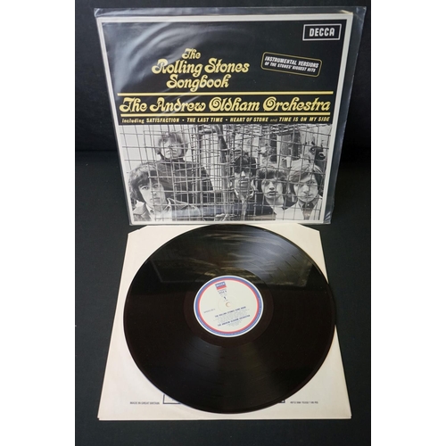 464 - Vinyl - Four LPs to include 2 x The Rolling Stones Songbook The Andrew Oldham Orchestra on Decca DOA... 