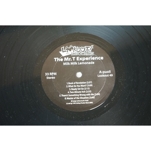 469 - Vinyl - Three  The Mr T Experience LPs to include Making Things with Light Lookout49, Love Is Dead L... 