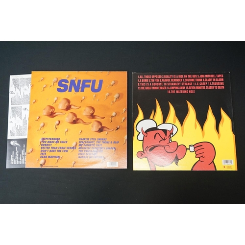 471 - Vinyl - Two SNFU LPs to include Something Green and Leafy This Way Comes on Epitaph 86472-1 and Fyul... 