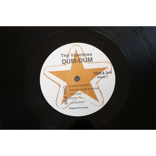 472 - Vinyl - The Vaselines Dum Dum LP on 53rd and 3rd Records AGAS007 vinyl ex with initials to label, sl... 