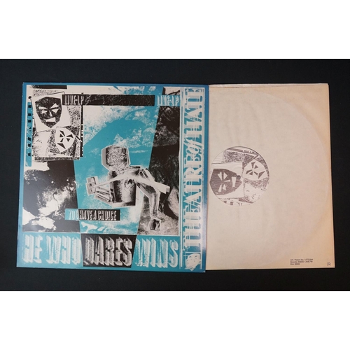 474 - Vinyl - Three Theatre of Hate LPs to include He Who Dares Wins Live at The Warehouse Leeds SSSSS1P w... 