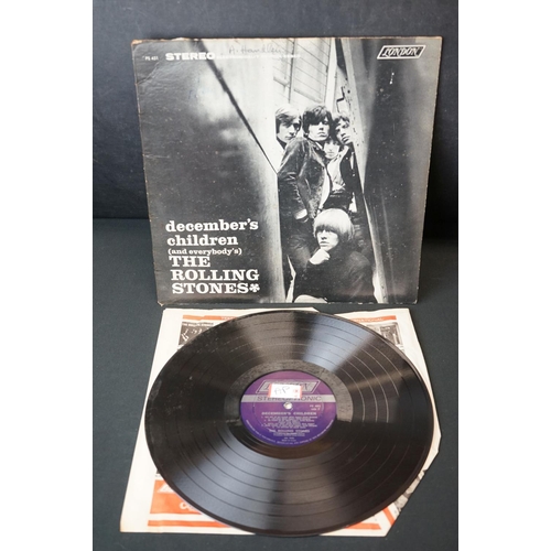 475 - Vinyl - 4 Rolling Stones LP's to include Beggars Banquet (PS 539) US pressing on London label with o... 