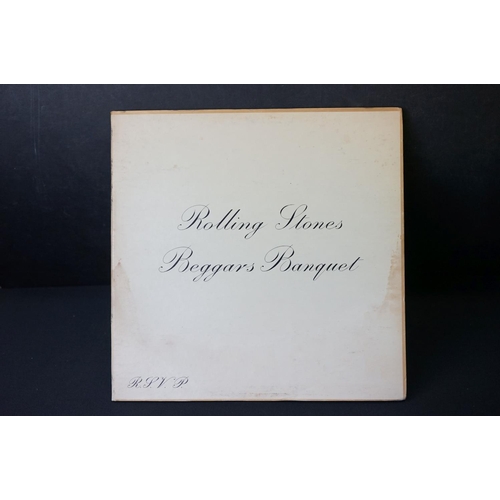 475 - Vinyl - 4 Rolling Stones LP's to include Beggars Banquet (PS 539) US pressing on London label with o... 