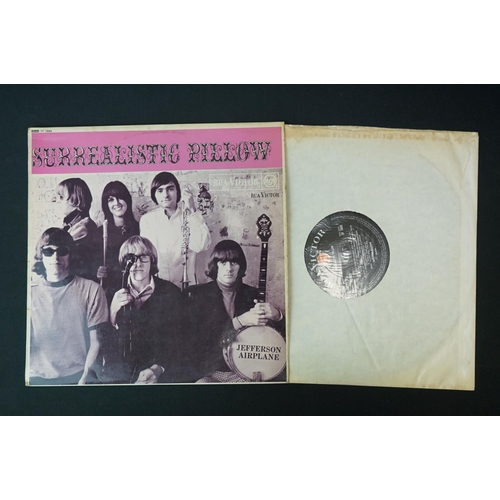 476 - Vinyl - 6 US Rock / Psych LP's to include Jefferson Airplane Surrealistic Pillow (SF 7889) Stereo, C... 