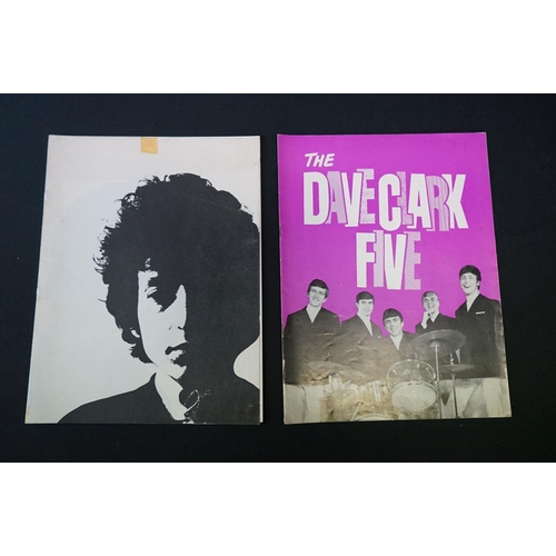 567 - Memorabilia - Six concert programmes to include rare Roy Guest Presents Tyrannosaurus Rex in concert... 