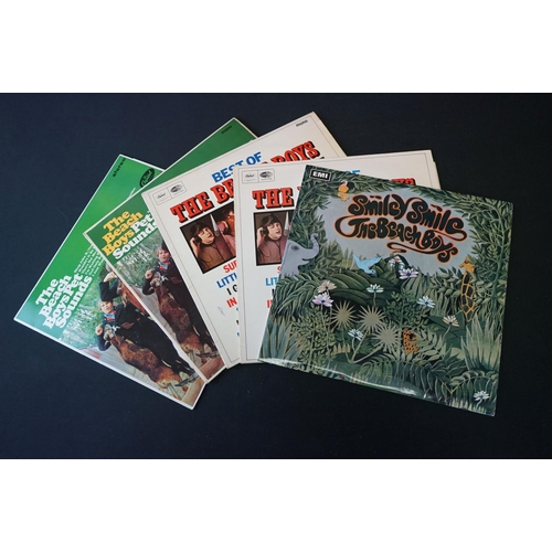 319 - Vinyl - 18 Beach Boys LP's to include Pet Sounds, Friends, Endless Summer, Smiley Smile and others. ... 