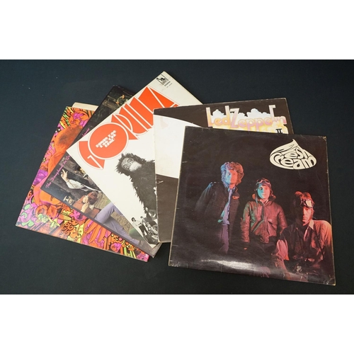 323 - Vinyl - 16 UK psyche, rock, beat LP's to include Edgar Broughton Band (Oora with printed plastic sle... 