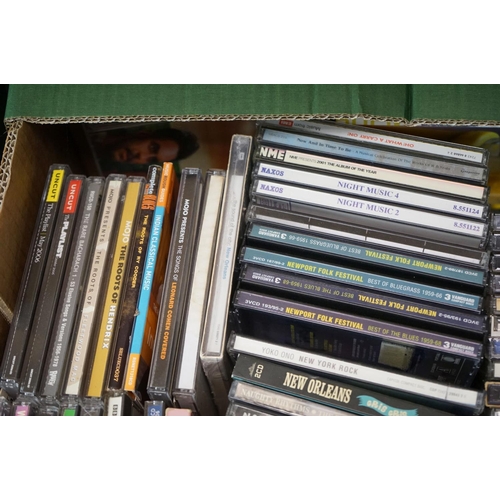 357 - CDs - Around 270 CDs spanning the decades and genres to include Dr John, The Doors, Dizzy Gillespie,... 