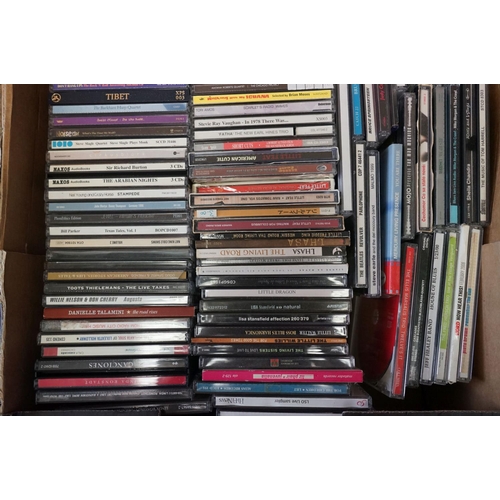 358 - CDs - Around 250 CDs spanning the decades and genres to include Linda Ronstadt, Little Feat, Judy Co... 