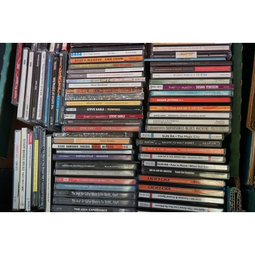 359 - CDs - Over 260 CDs spanning the decades and genres to include Sun Ra, Suzanne Vega, Steve Earle, Ste... 