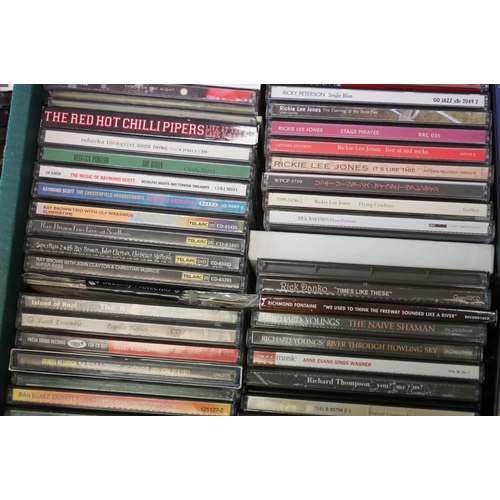 360 - CDs - Around 270 CDs spanning the decades and genres to include The Ramones, The Rascals, Taj Mahal,... 