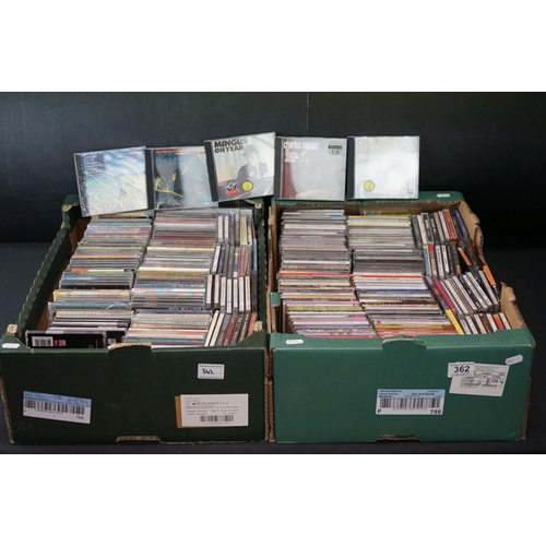 362 - CDs - Around 260 CDs spanning the decades and genres to include Maria McKee, Manfred Mann, Charles M... 