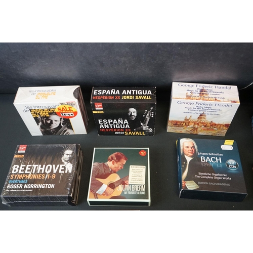 367 - CD's - 18 classical / classical related box sets, to include Rostropovich, Karajan, Jacqueline Du Pr... 