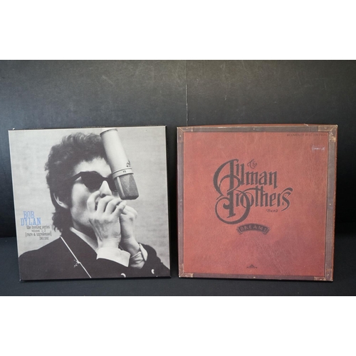 370 - CD's - Eight box sets featuring American artists, to include Bob Dylan The Bootleg Series Vols 1-3, ... 